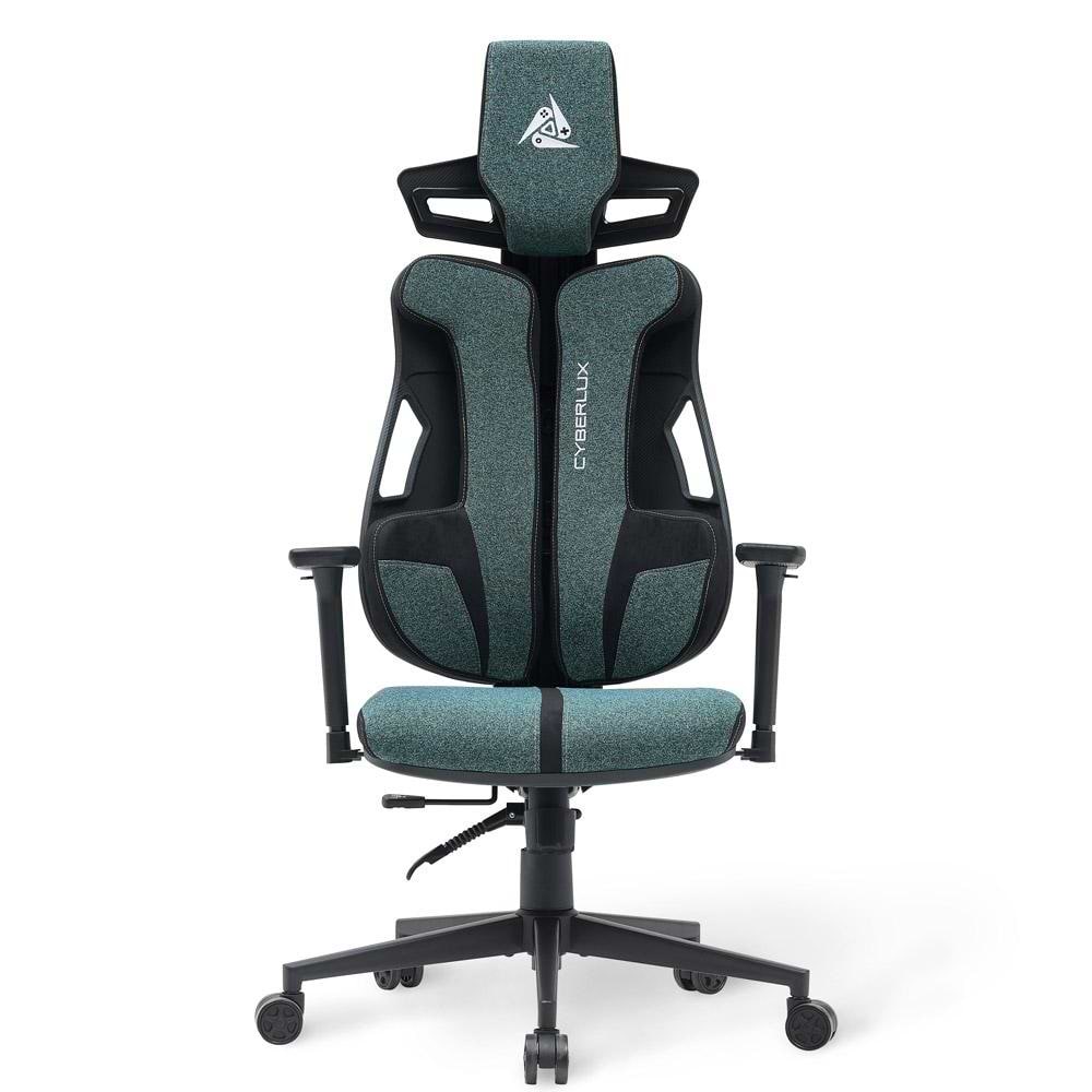 Кресло для геймеров Cyberlux V8 Fabric Green (GM-V8 FZ)